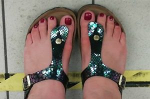 Do you like my feet?