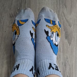 Socks worn
